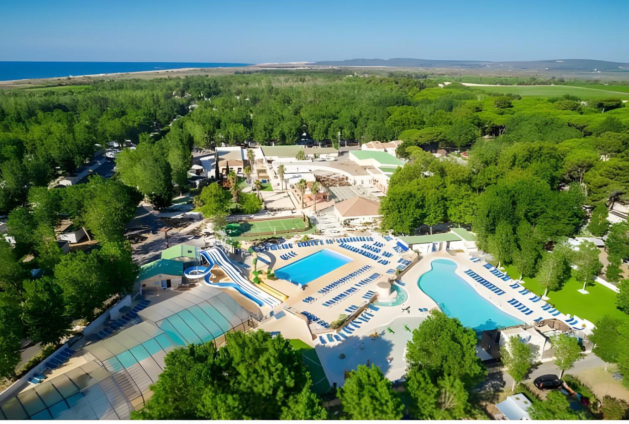 Camping Domaine De La Yole Vendres Exterior foto